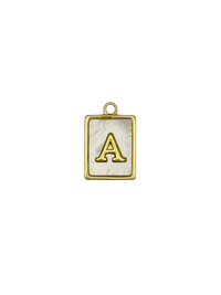 Mother of Pearl Initial Charm Pack