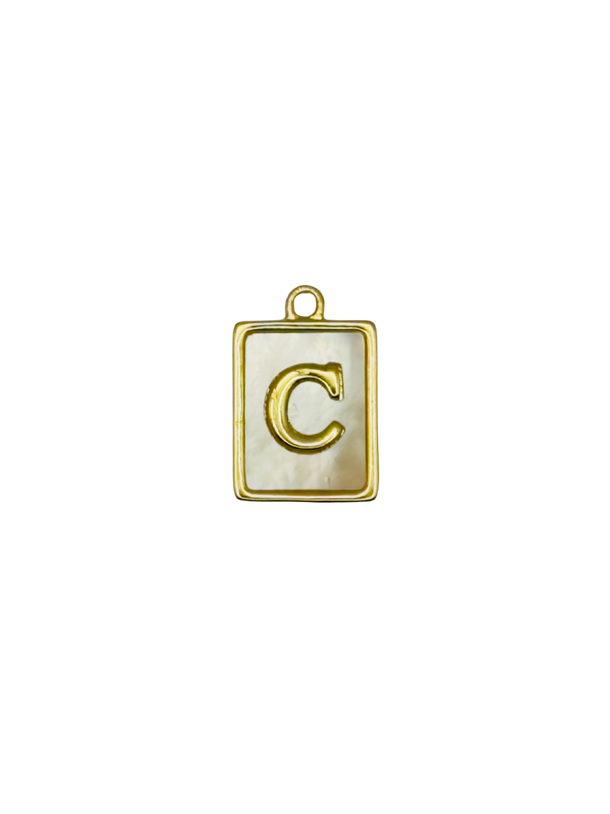 Mother of Pearl Initial Charm Pack