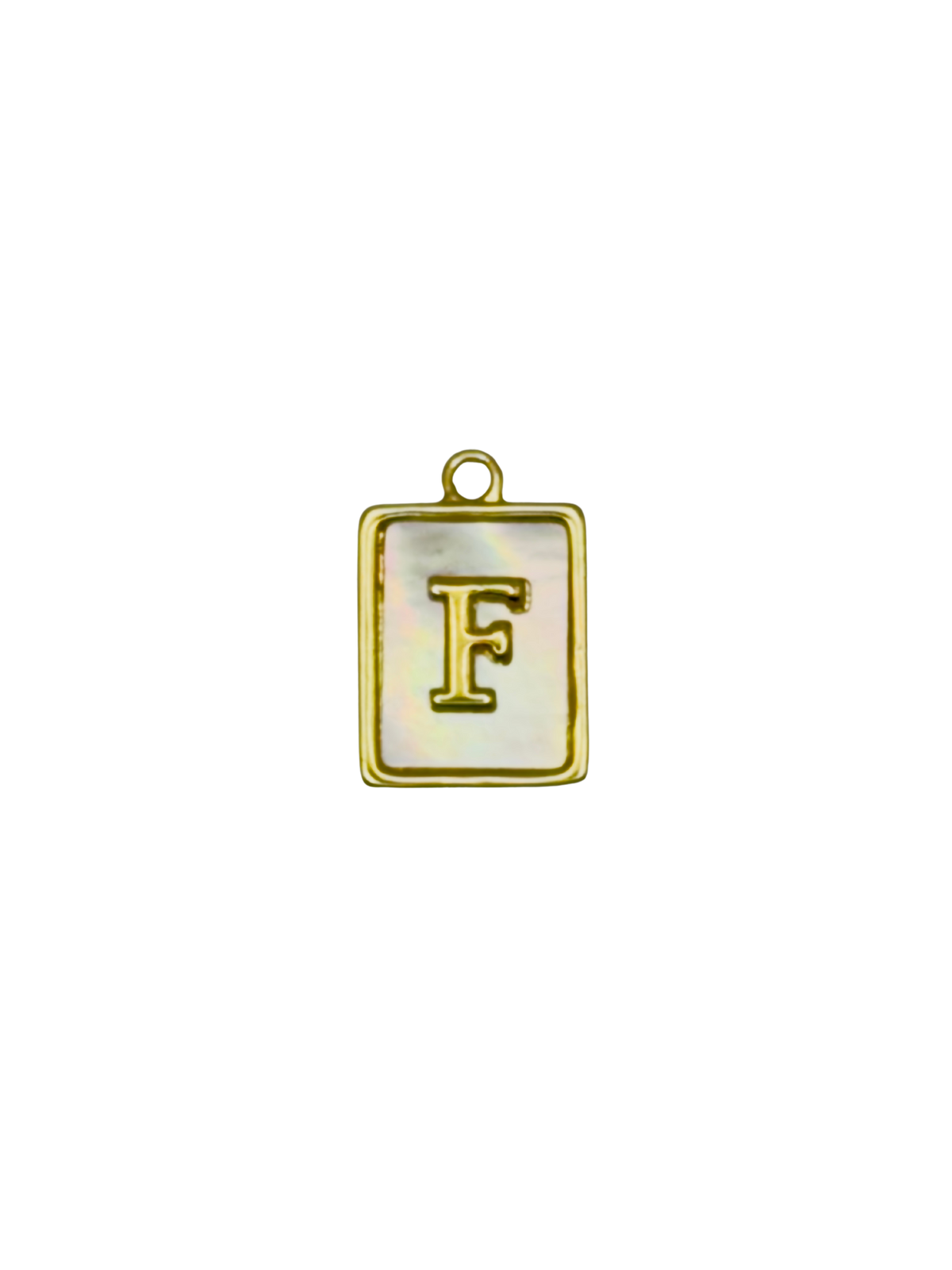 Mother of Pearl Initial Charm Pack