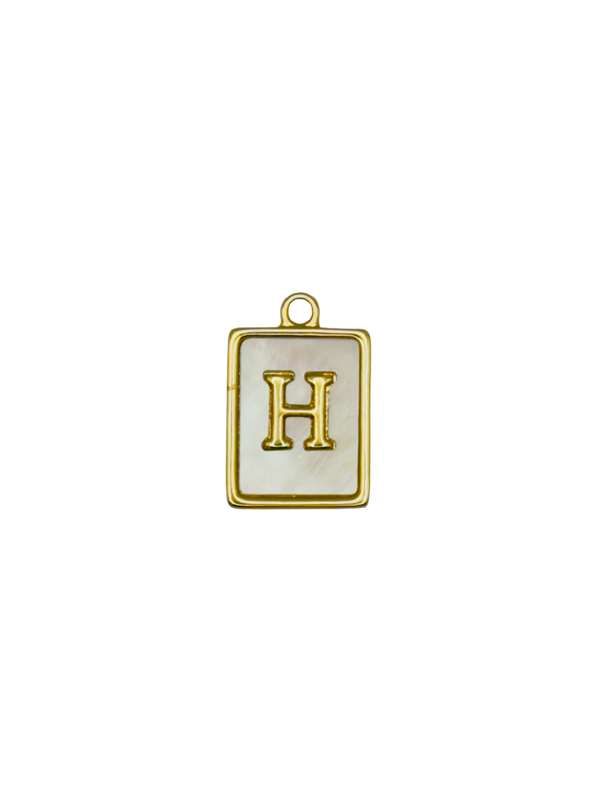 Mother of Pearl Initial Charm Pack
