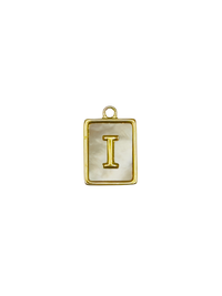 Mother of Pearl Initial Charm Pack