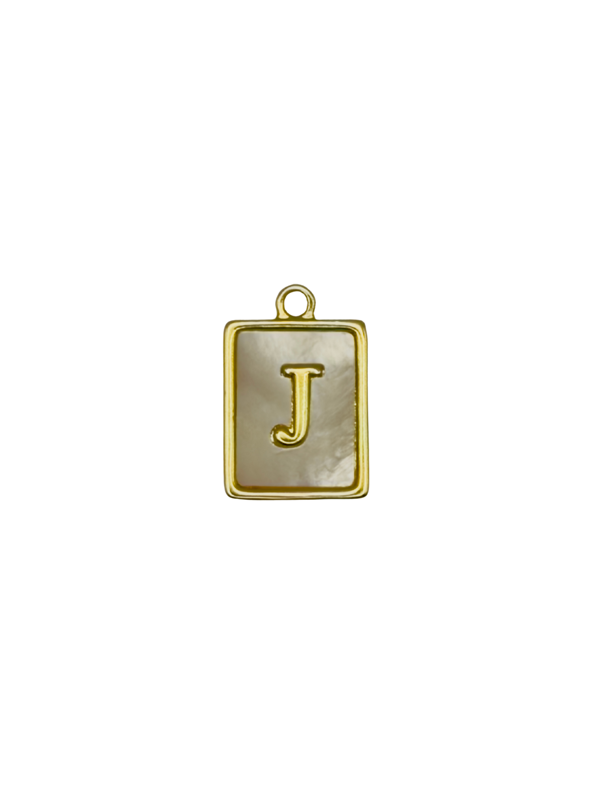 Mother of Pearl Initial Charm Pack