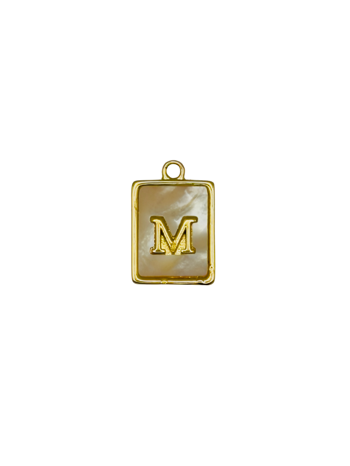 Mother of Pearl Initial Charm Pack