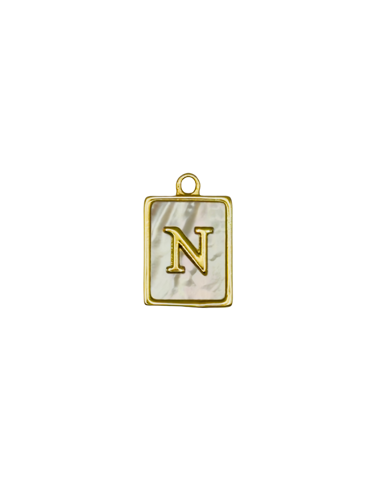 Mother of Pearl Initial Charm Pack