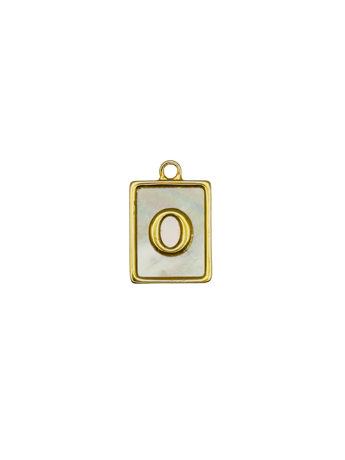 Mother of Pearl Initial Charm Pack