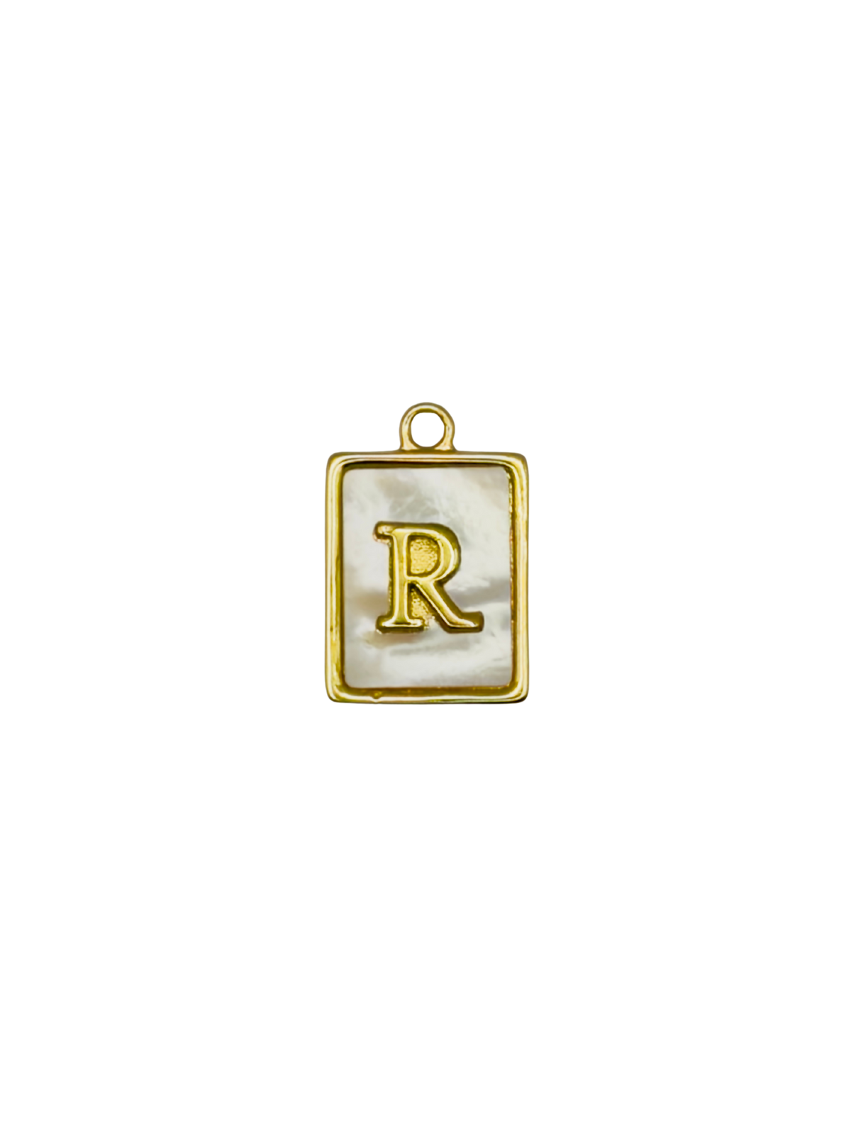 Mother of Pearl Initial Charm Pack