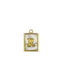 Mother of Pearl Initial Charm Pack
