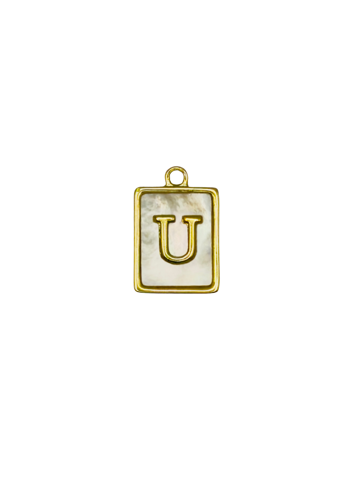 Mother of Pearl Initial Charm Pack
