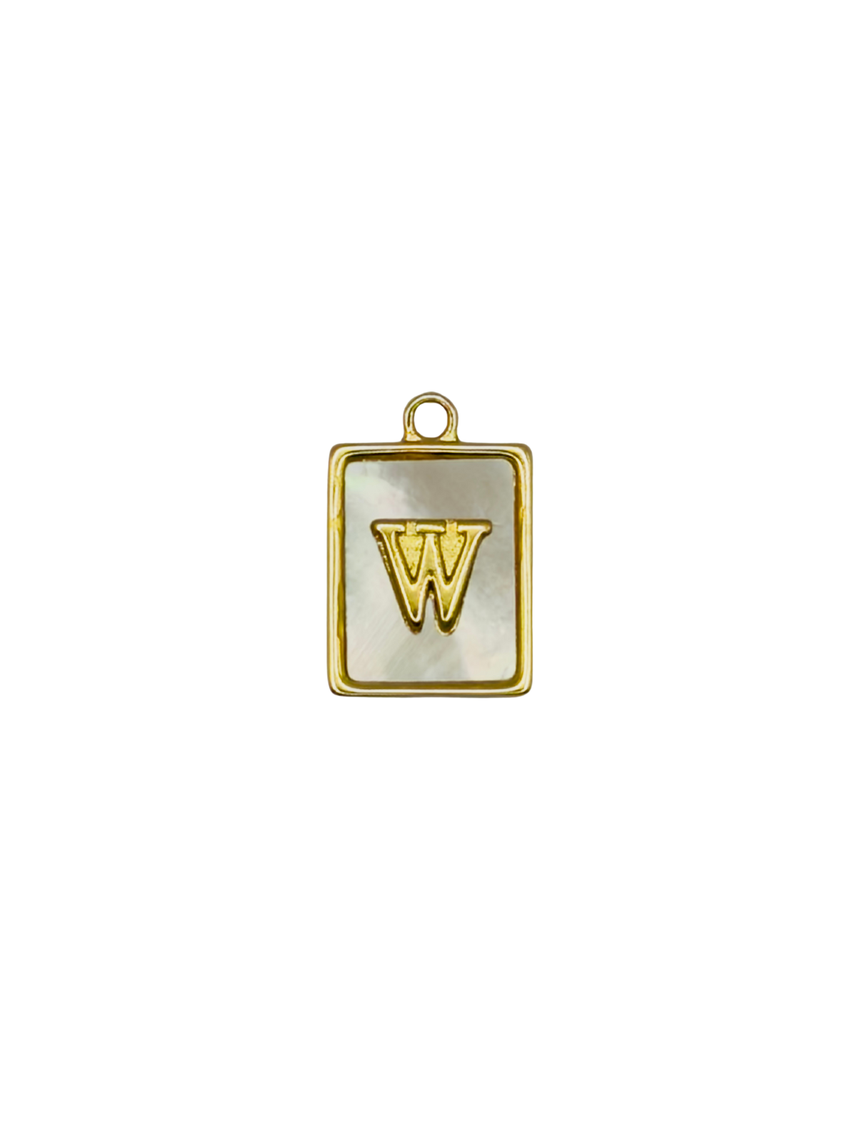 Mother of Pearl Initial Charm Pack