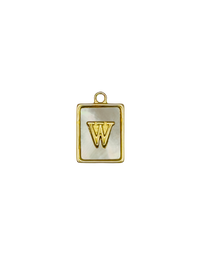 Mother of Pearl Initial Charm Pack