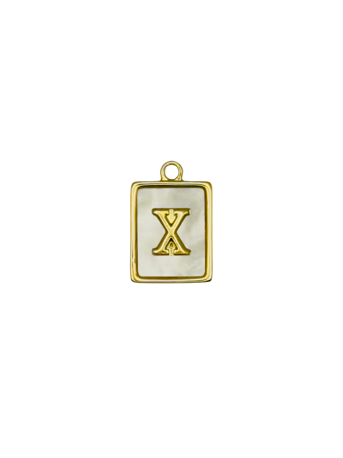 Mother of Pearl Initial Charm Pack