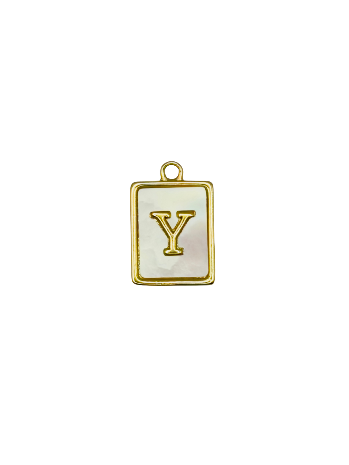 Mother of Pearl Initial Charm Pack