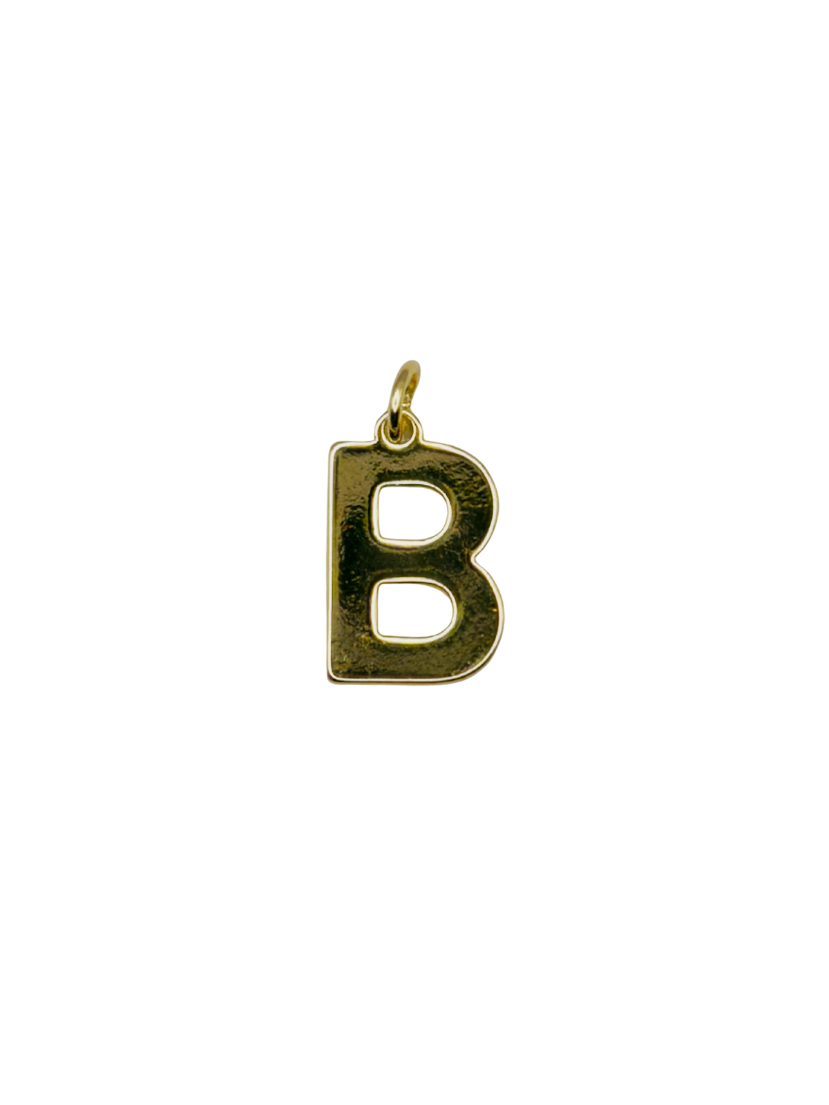 Gold Block Letter Charm Pack