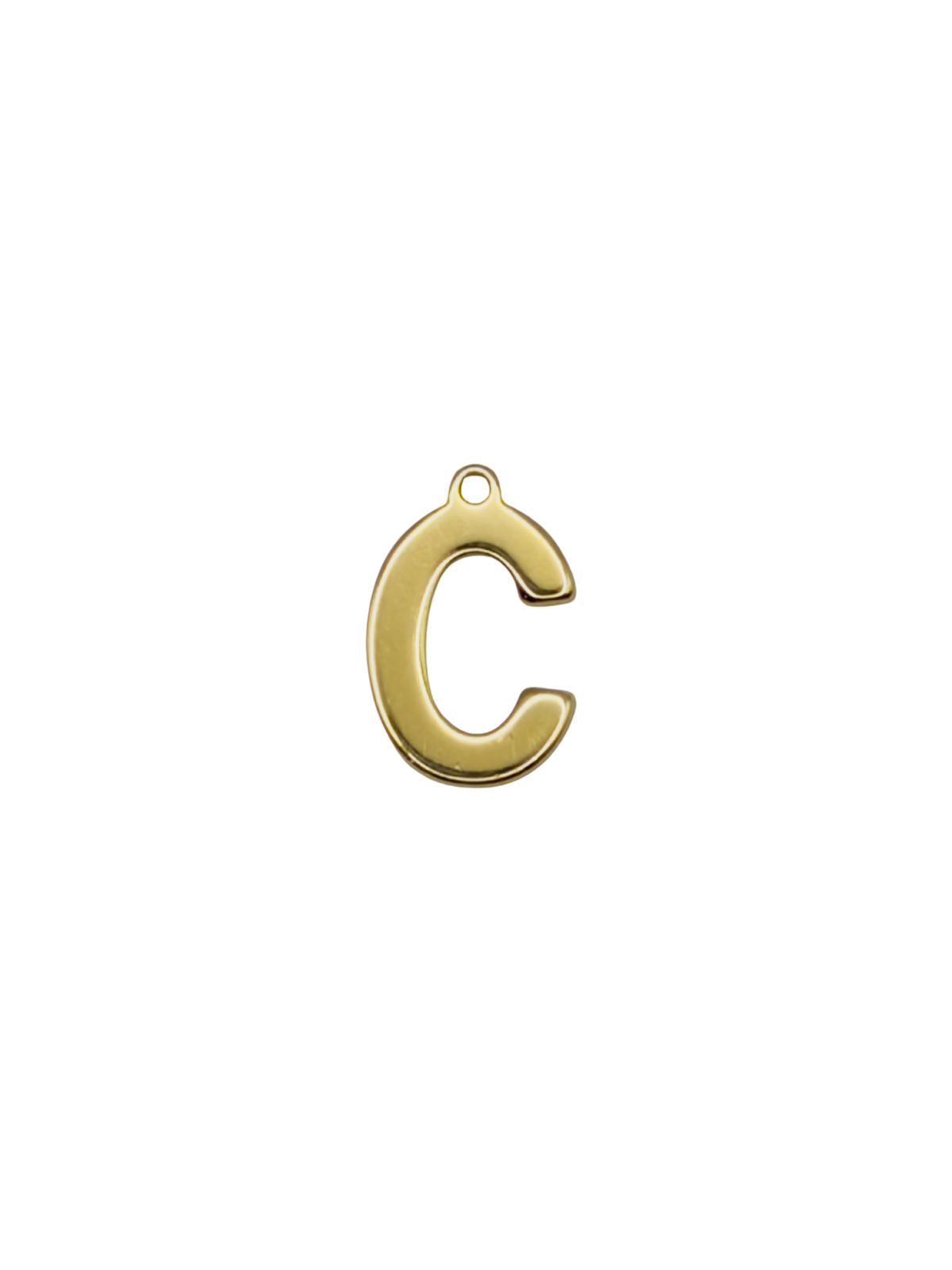 Gold Block Letter Charm Pack