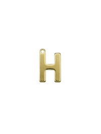 Gold Block Letter Charm Pack