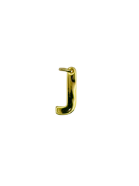 Gold Block Letter Charm Pack
