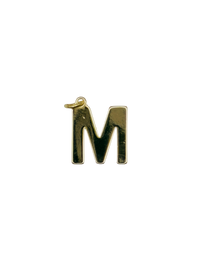 Gold Block Letter Charm Pack