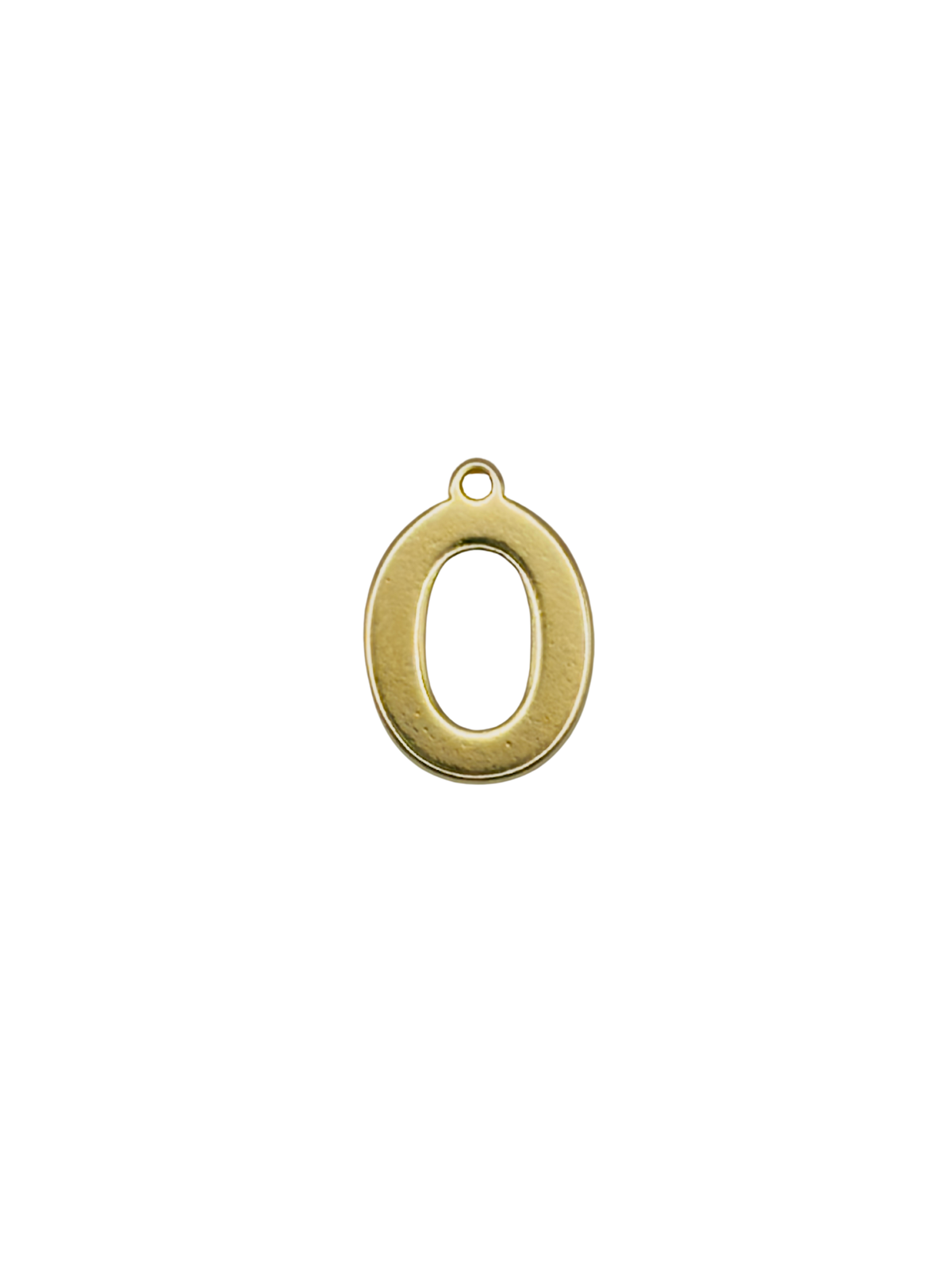 Gold Block Letter Charm Pack