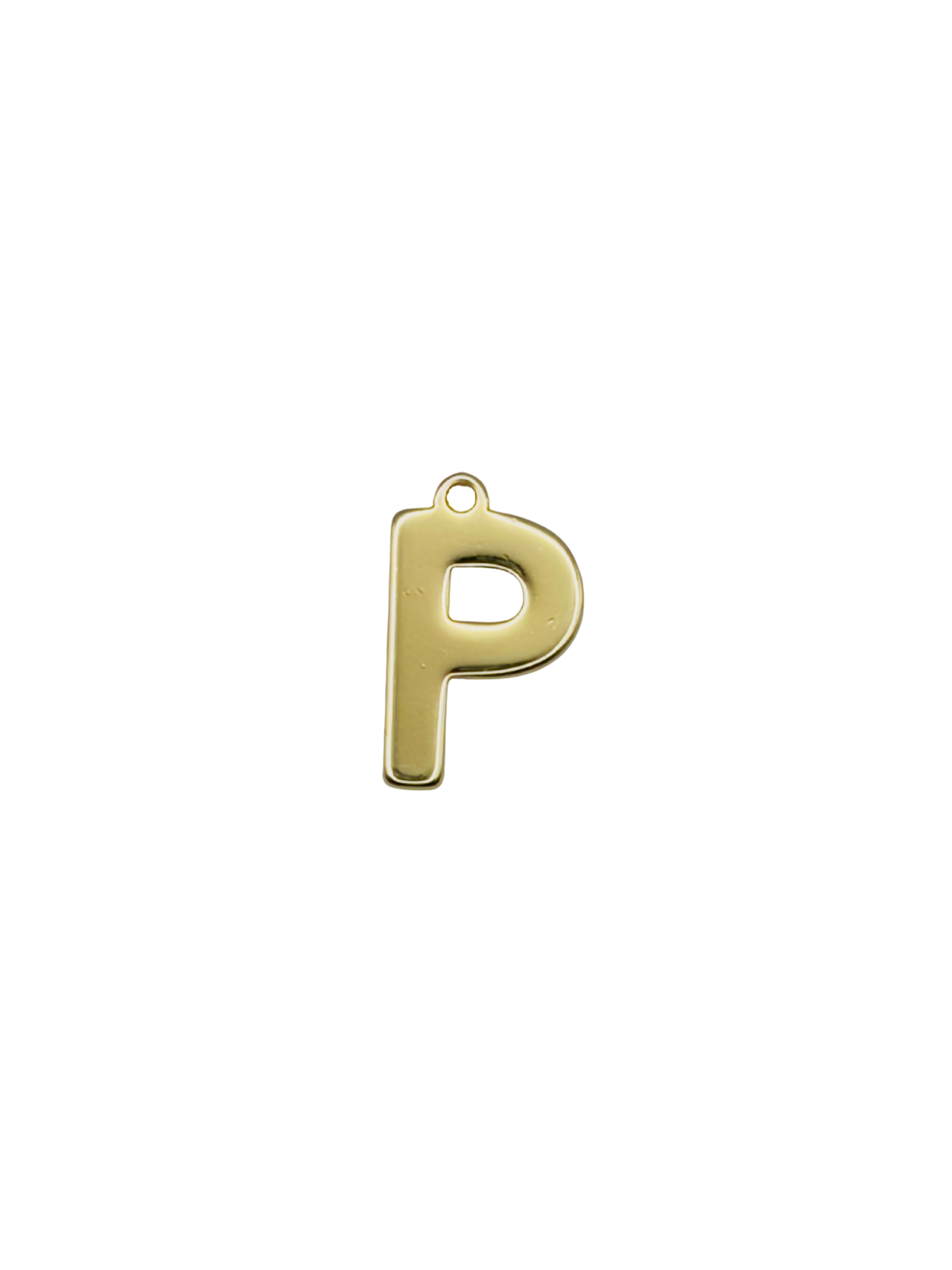 Gold Block Letter Charm Pack