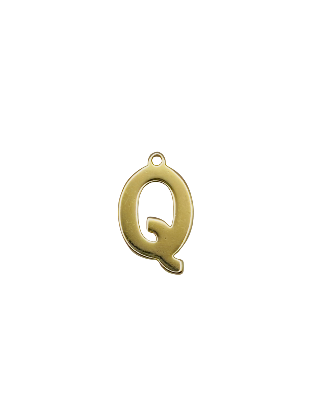 Gold Block Letter Charm Pack