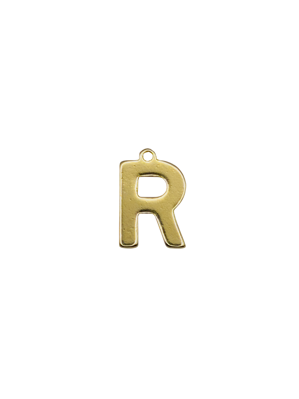 Gold Block Letter Charm Pack