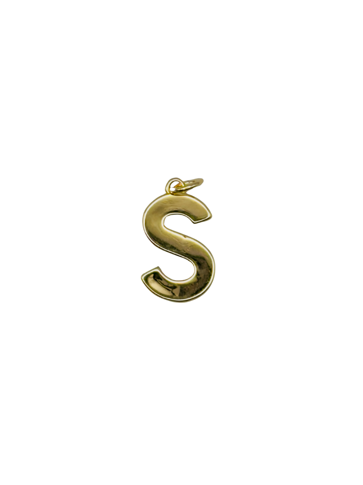 Gold Block Letter Charm Pack