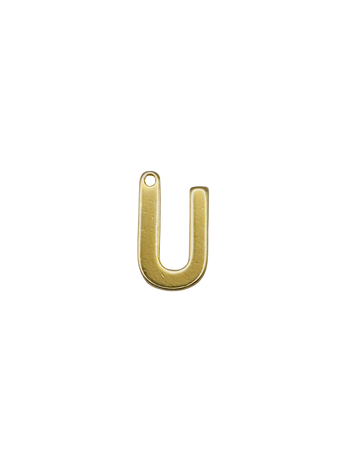 Gold Block Letter Charm Pack