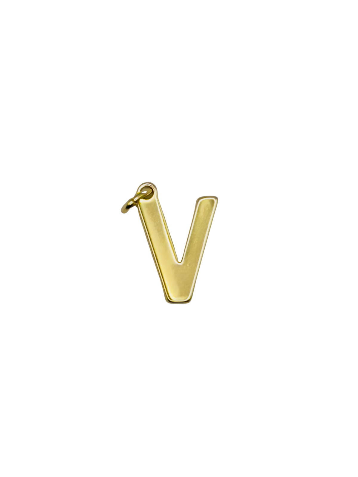 Gold Block Letter Charm Pack