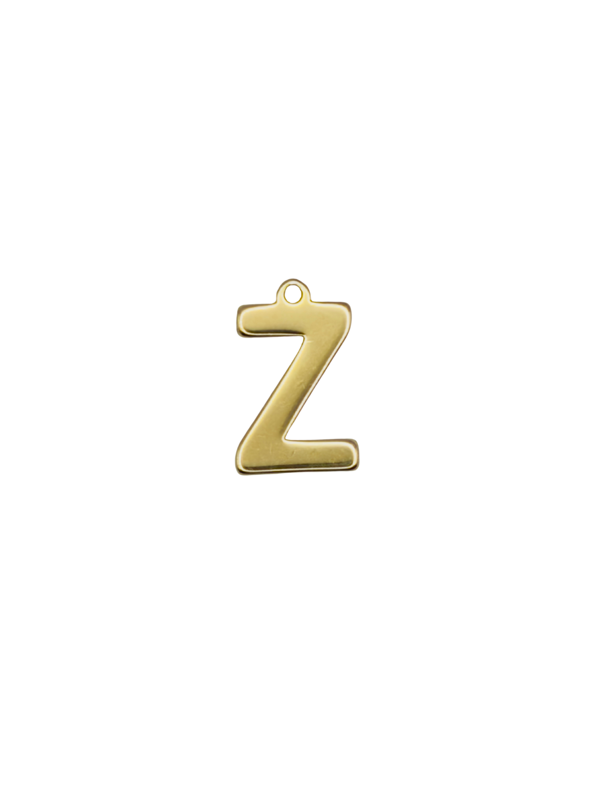 Gold Block Letter Charm Pack