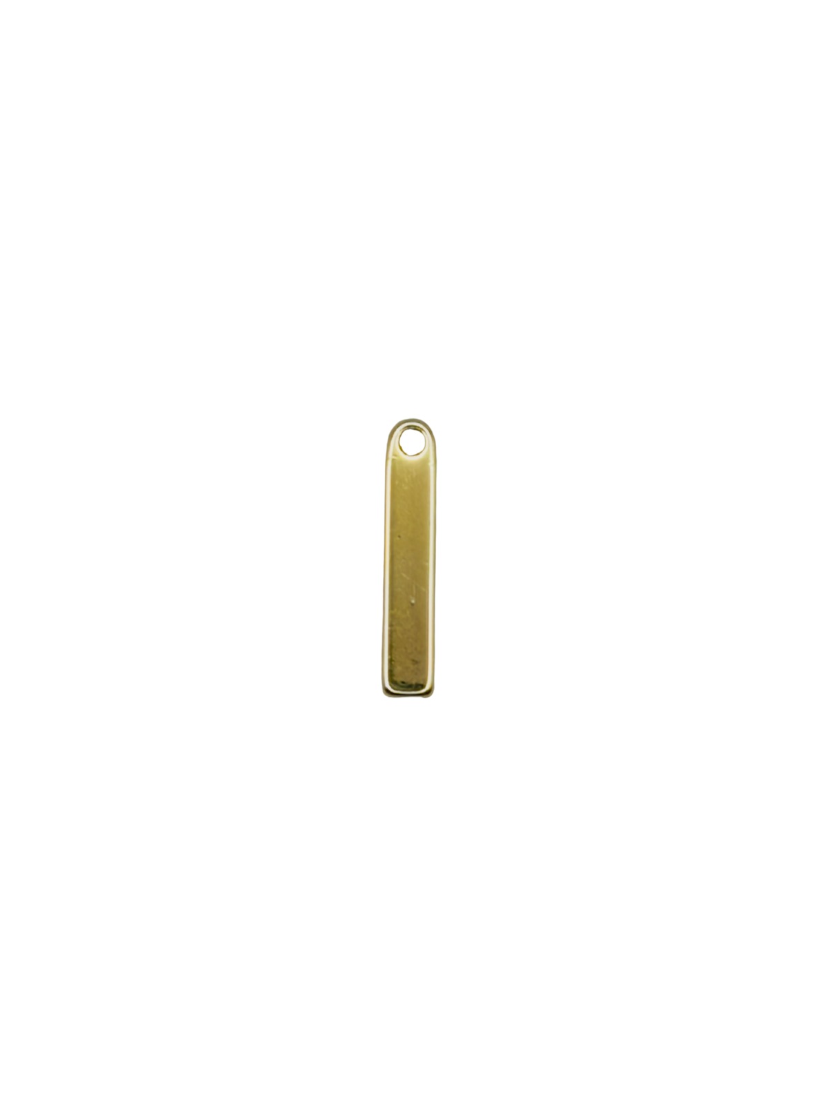 Gold Block Letter Charm Pack