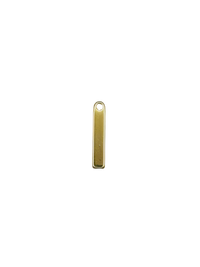 Gold Block Letter Charm Pack