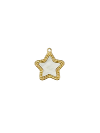 Mother of Pearl Star Charm