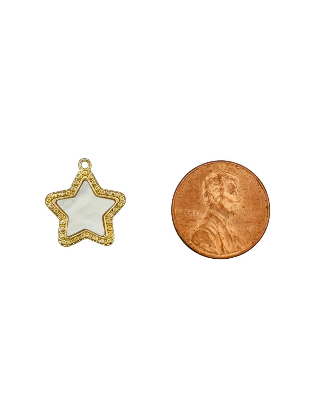 Mother of Pearl Star Charm