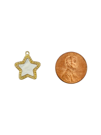 Mother of Pearl Star Charm