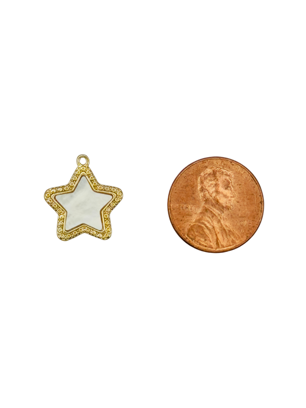 Mother of Pearl Star Charm