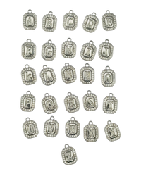 CZ Letter Charm Pack