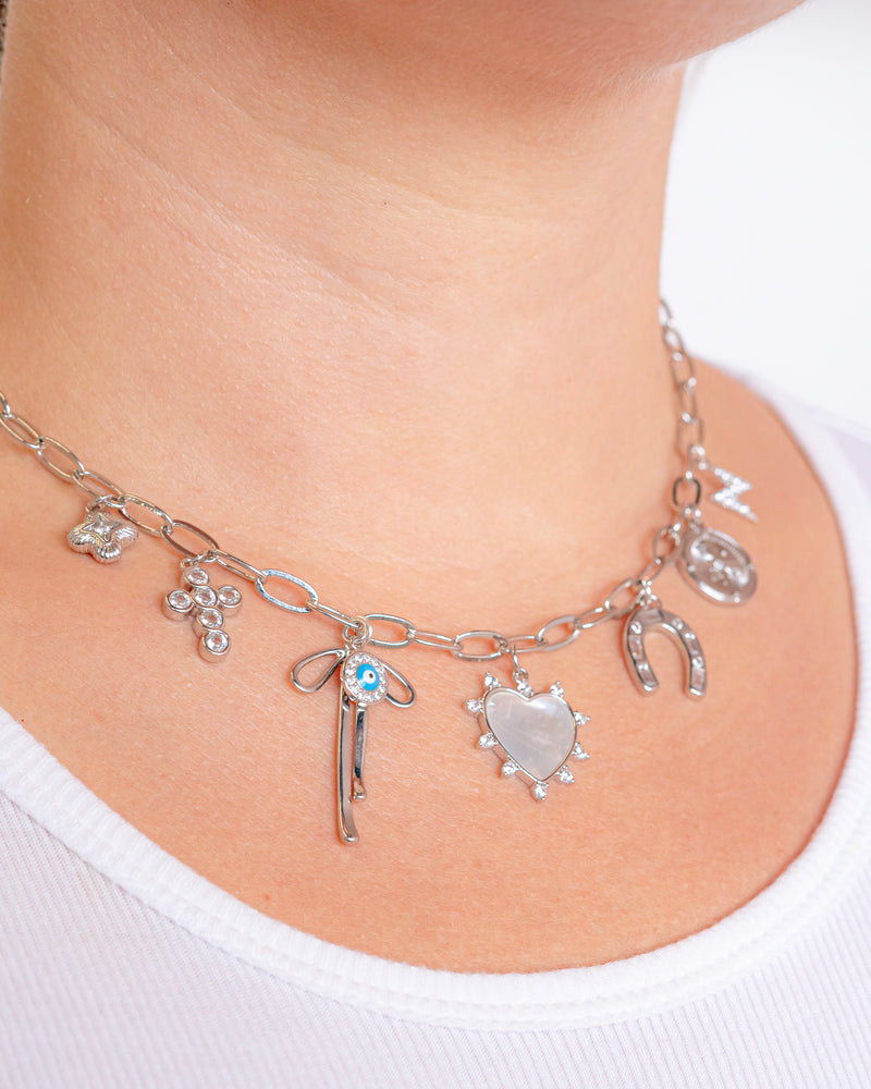 More of a Silver Girlie Necklace